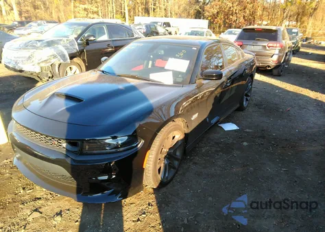 2022 Dodge Charger Scat Pack z USA, uszkodzony, nr VIN 2C3CDXGJ5NH194380